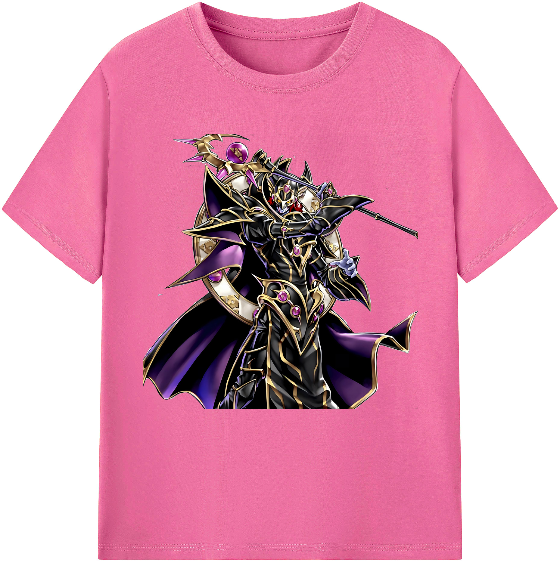 （画像用） 遊☆戯☆王 Yu-Gi-Oh! レディースカジュアルプリントTシャツ（綿100％）